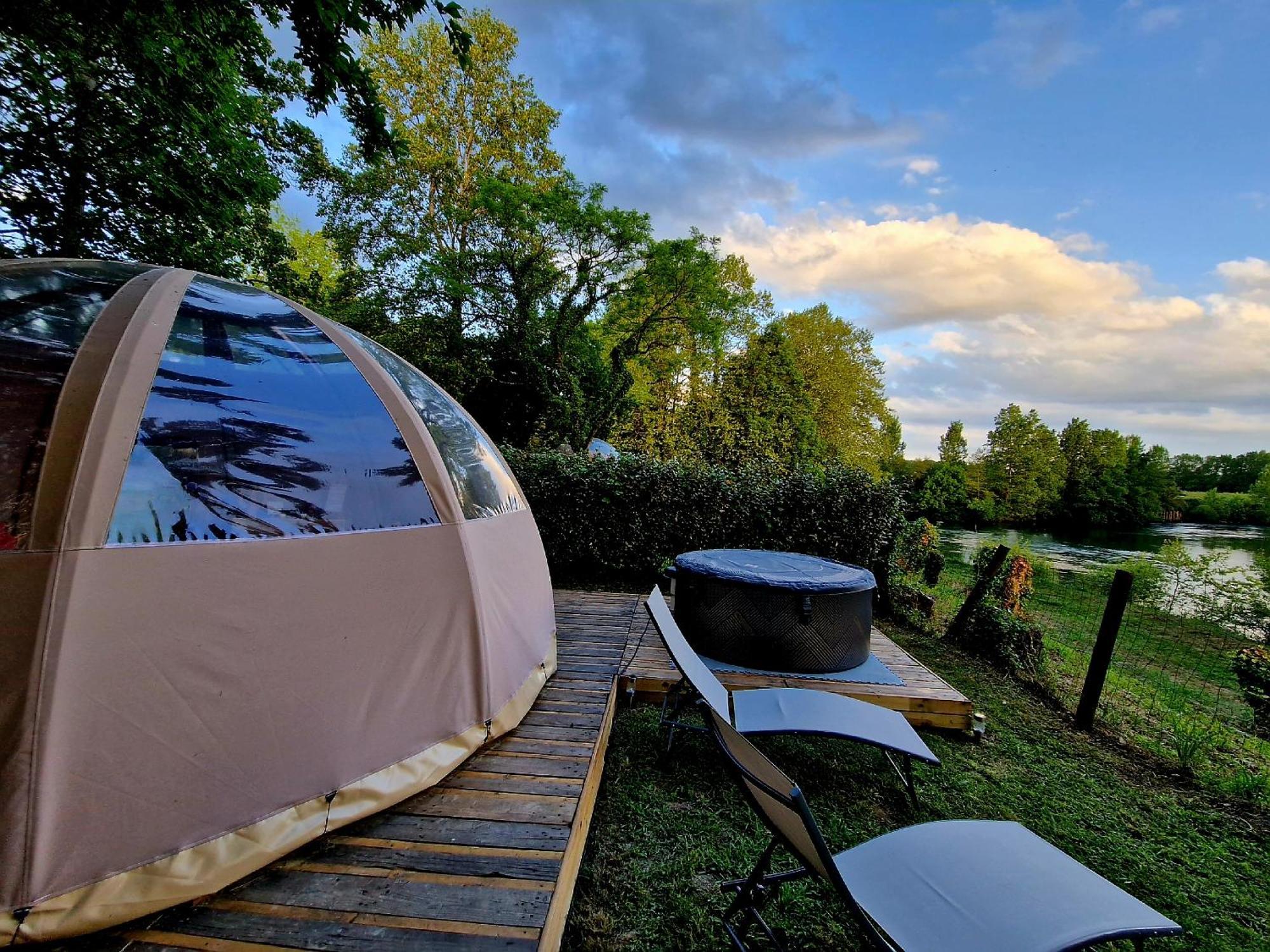 Les Nuits De Cassiopee Bed & Breakfast Sorde-lʼAbbaye Exterior foto